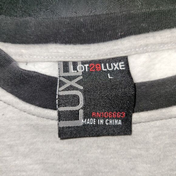 Lot 29 Luxe Womens Large Sylvester Cat Sweatshirt Gray From Sea To Sea EUC - Picture 2 of 10